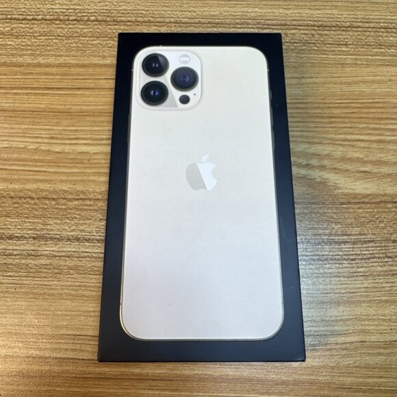EMPTY‎ RETAIL BOX ONLY - Apple iPhone 13 Pro Max Gold 128GB A2484 OEM - Picture 1 of 4
